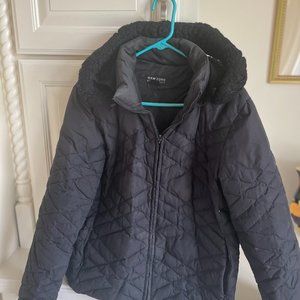New York & Company Black Puffer Jacket
